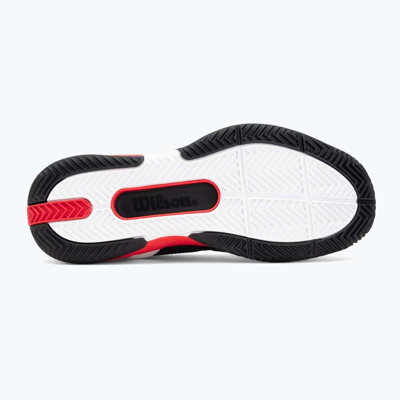 Buty do tenisa męskie Wilson Rush Pro 5 Clay black/infrared/white 4