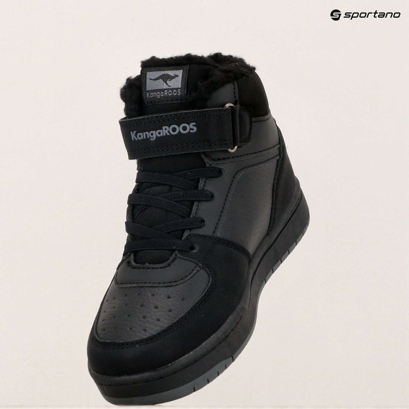 Buty dziecięce KangaROOS K-CP Bound Mid EV jet black/steel grey 16