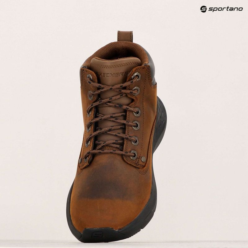 Buty męskie SKECHERS Parson Ederic dark brown 15