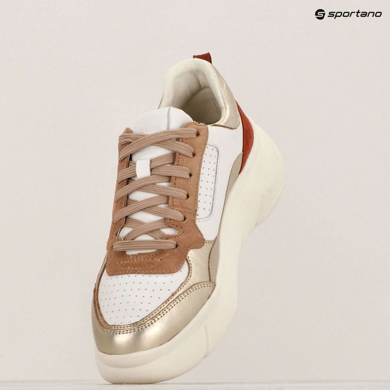 Buty damskie Geox Nebula™ 2.0 X whire/light gold 10
