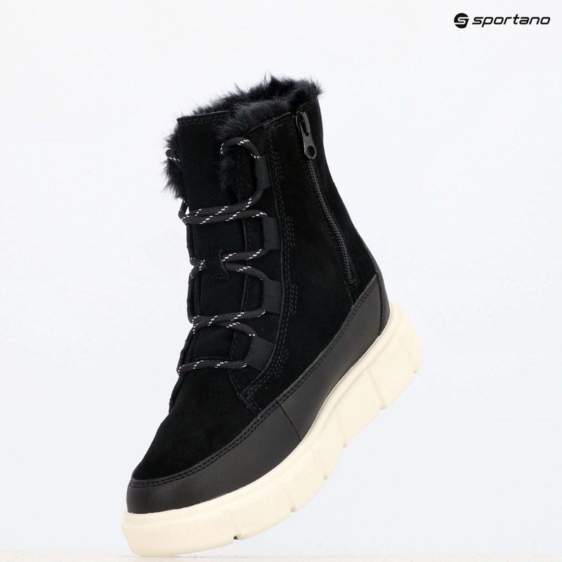 Śniegowce dziecięce Sorel Youth Sorel Explorer III Lace black/sea salt 15