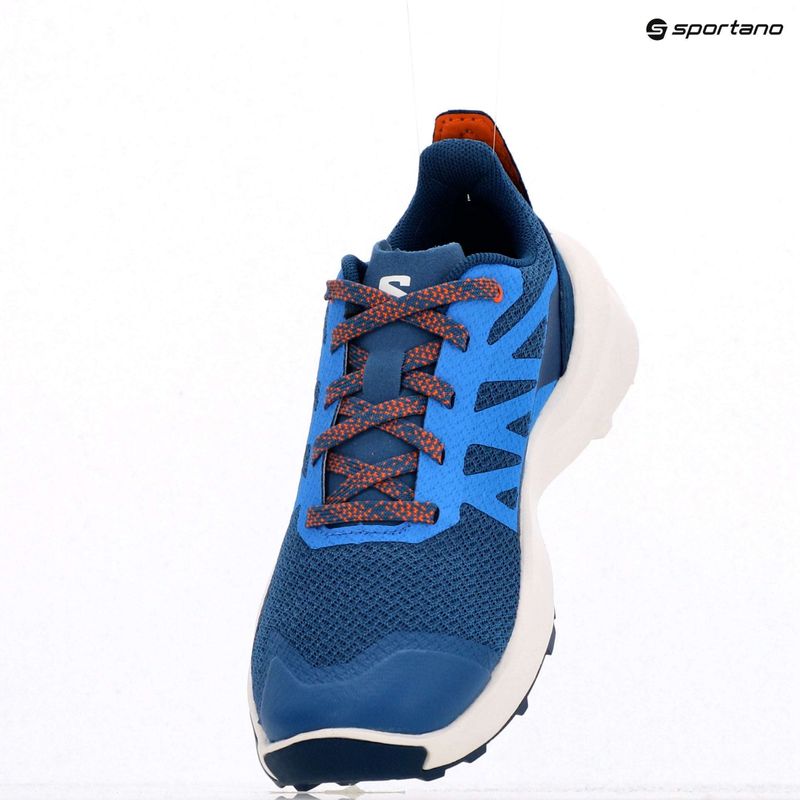 Buty turystyczne dziecięce Salomon Patrol dark blue/french blue/white 9