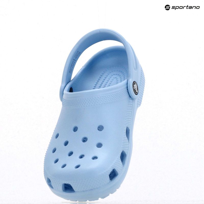 Klapki dziecięce Crocs Classic Clog Kids blue calcite 10