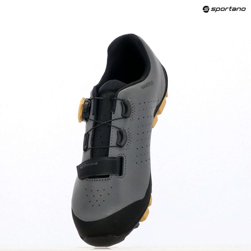 Buty rowerowe MTB męskie Northwave Hammer Plus dark grey/honey 9