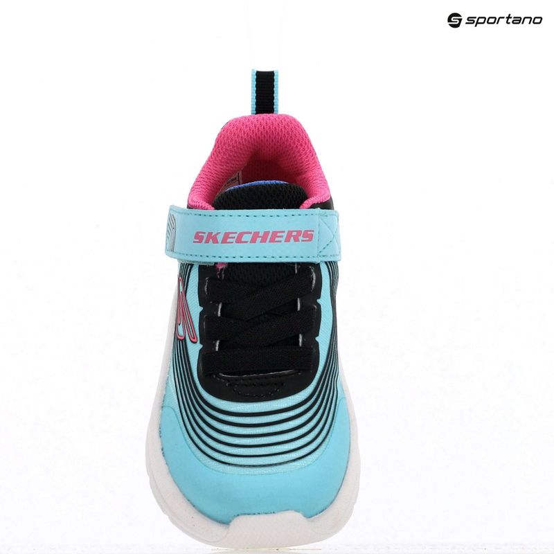 Buty dziecięce SKECHERS Microspec Advance aqua/purple 9