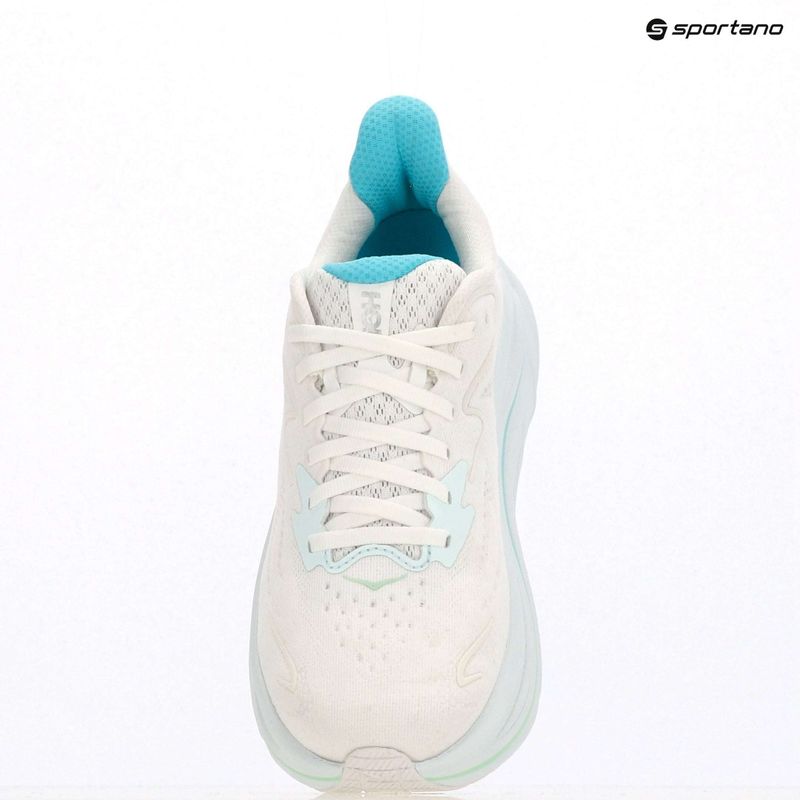 Buty do biegania damskie HOKA Clifton 10 white/cielo blue 9