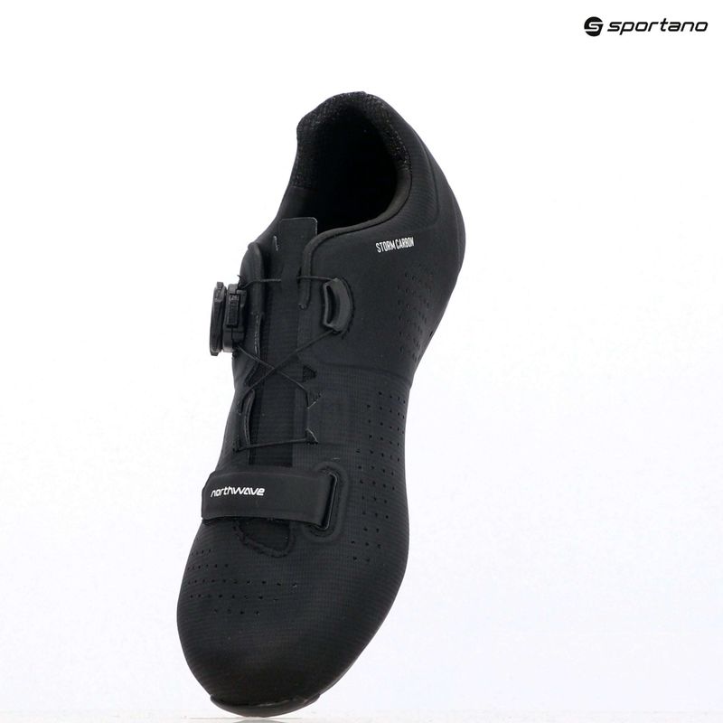 Buty szosowe męskie Northwave Storm Carbon black/white 9