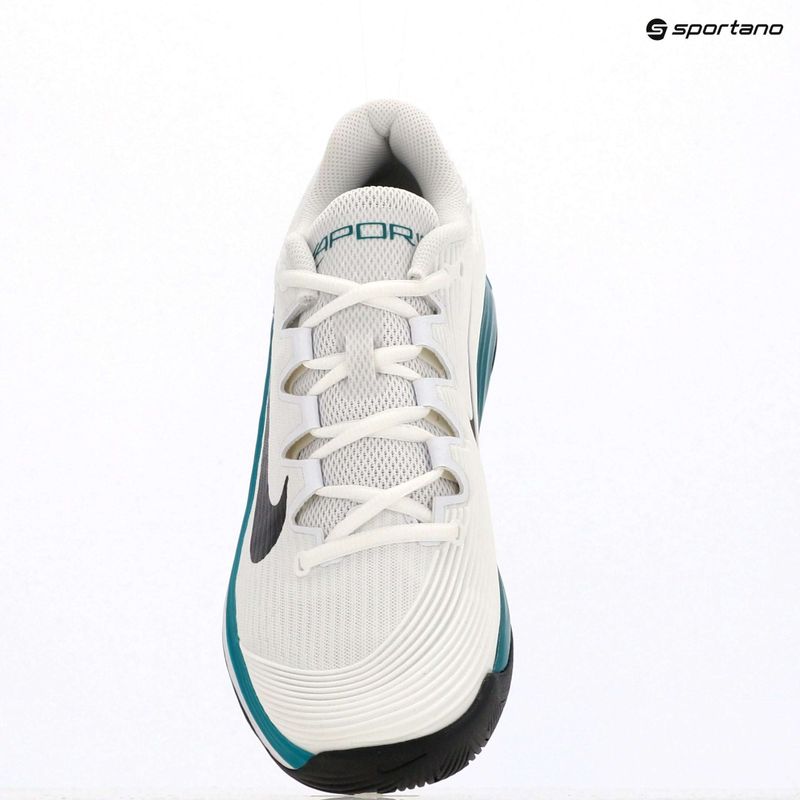 Buty do tenisa męskie Nike Vapor 12 white/black/radiant emerald 11