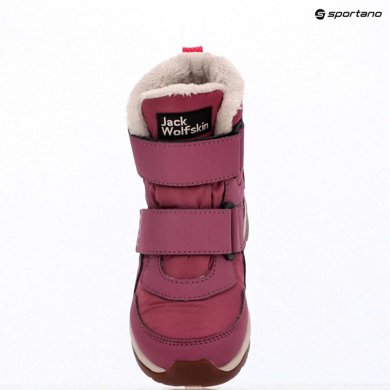 Buty dziecięce Jack Wolfskin Polar Bear-B Texapore Mid Vc raisin 10