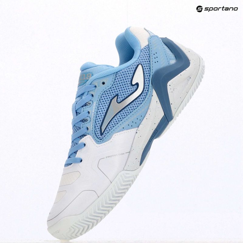 Buty do tenisa damskie Joma Set Lady C white/royal 11