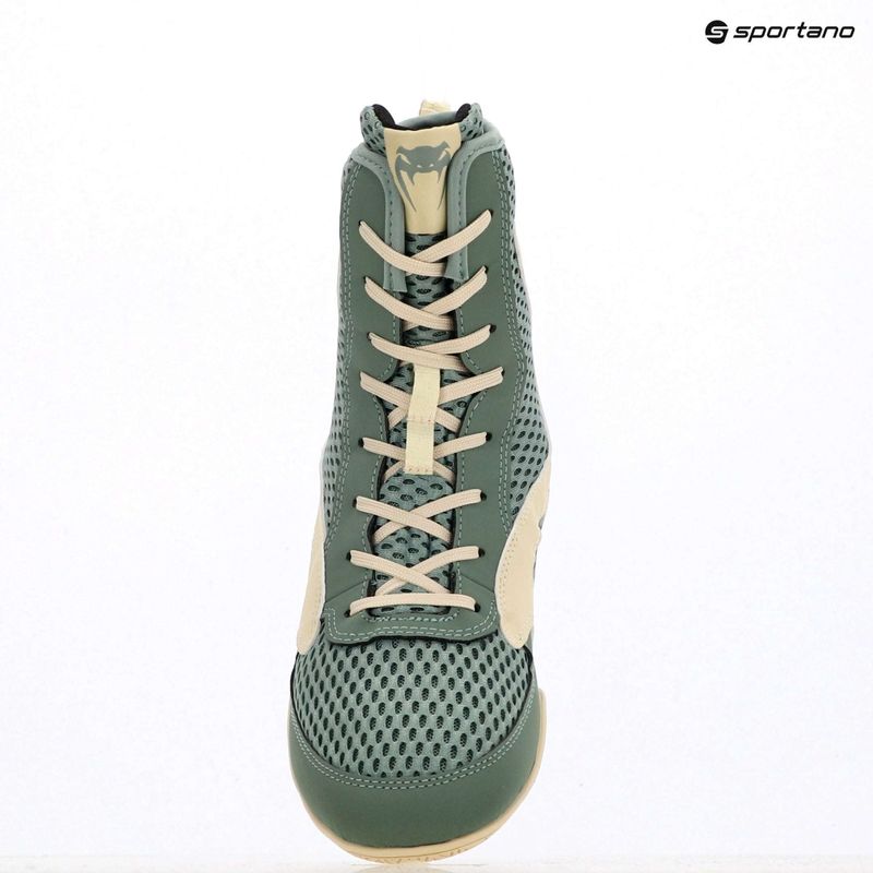 Buty bokserskie męskie Venum Contender Boxing aqua green/ivory 12