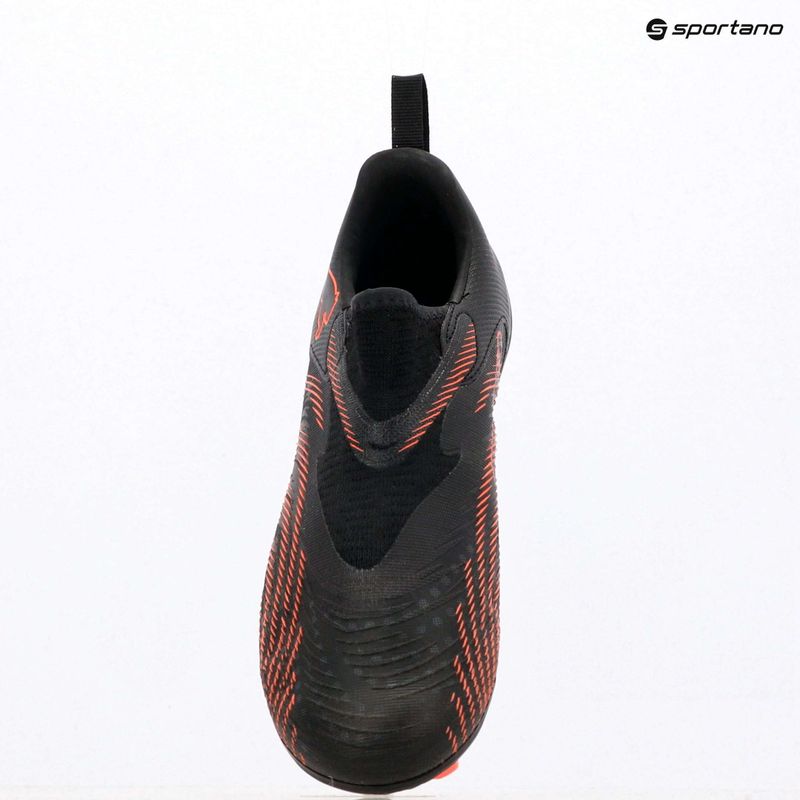 Buty piłkarskie dziecięce PUMA Future 9 Match LL FG/AG Jr puma black/glowing red/strong grey 9