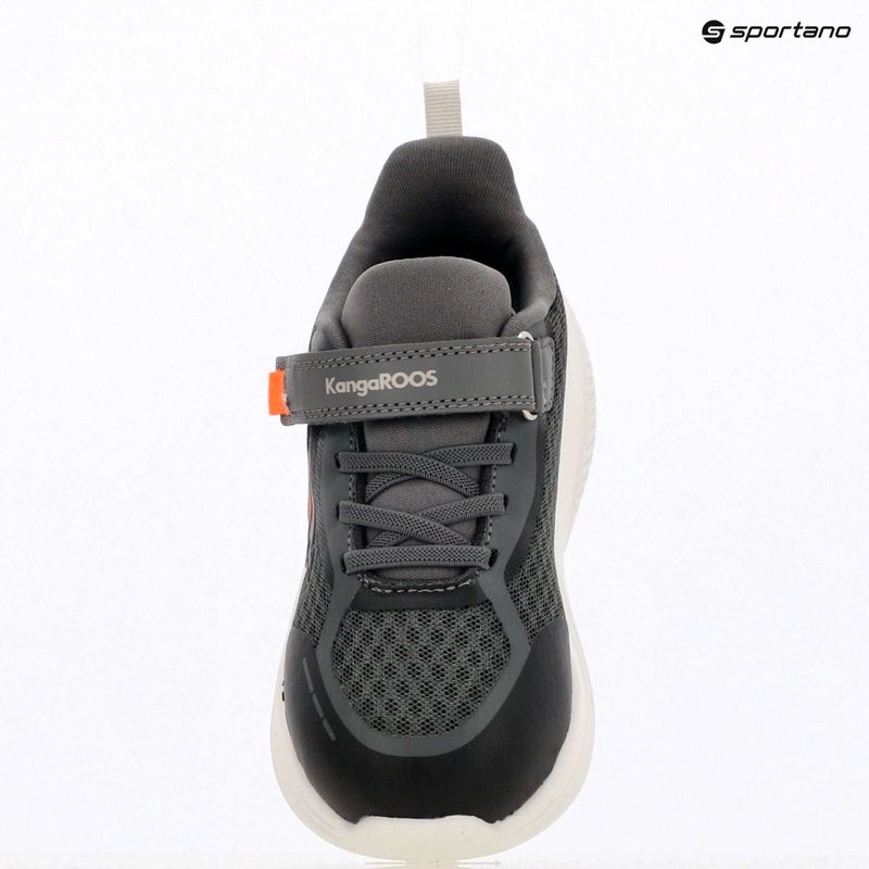 Buty dziecięce KangaROOS K-RDI Pebble EV steel grey/neon orange 9