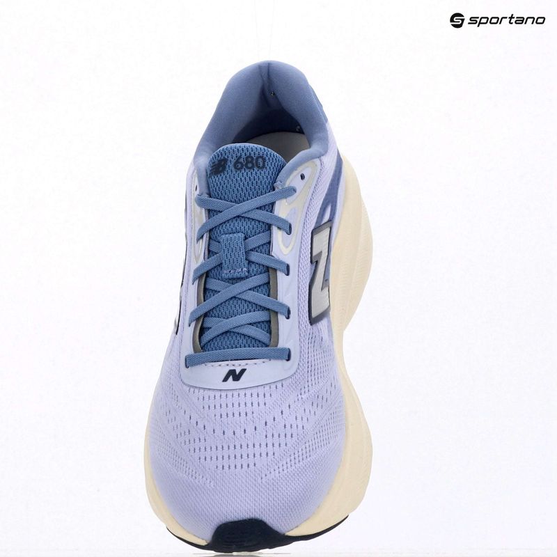 Buty do biegania damskie New Balance Fresh Foam 680's V9 glint blue/fairweather blue/ navy 9