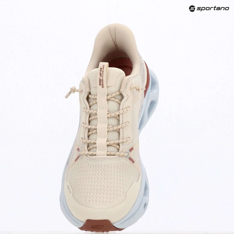Buty damskie SKECHERS Glide Step Altus Fast Lane beige 9