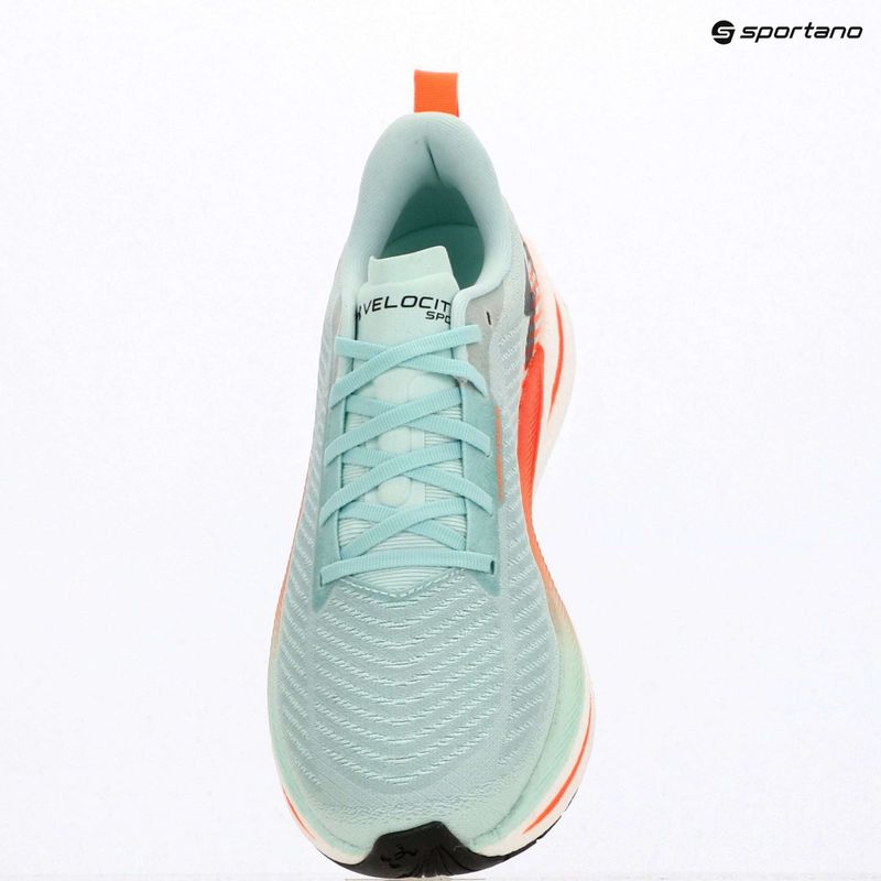 Buty do biegania męskie Under Armour Velociti SPD refresh mint/electric tangerine/mod gray 9