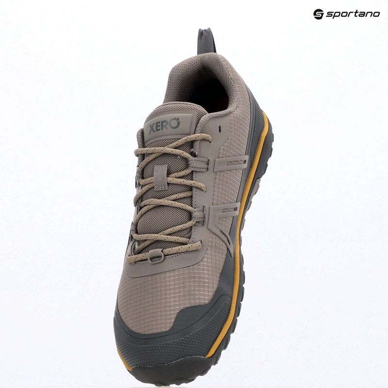 Buty barefoot męskie Xero Shoes Scrambler Trail Low WP driftwood/asphalt 9