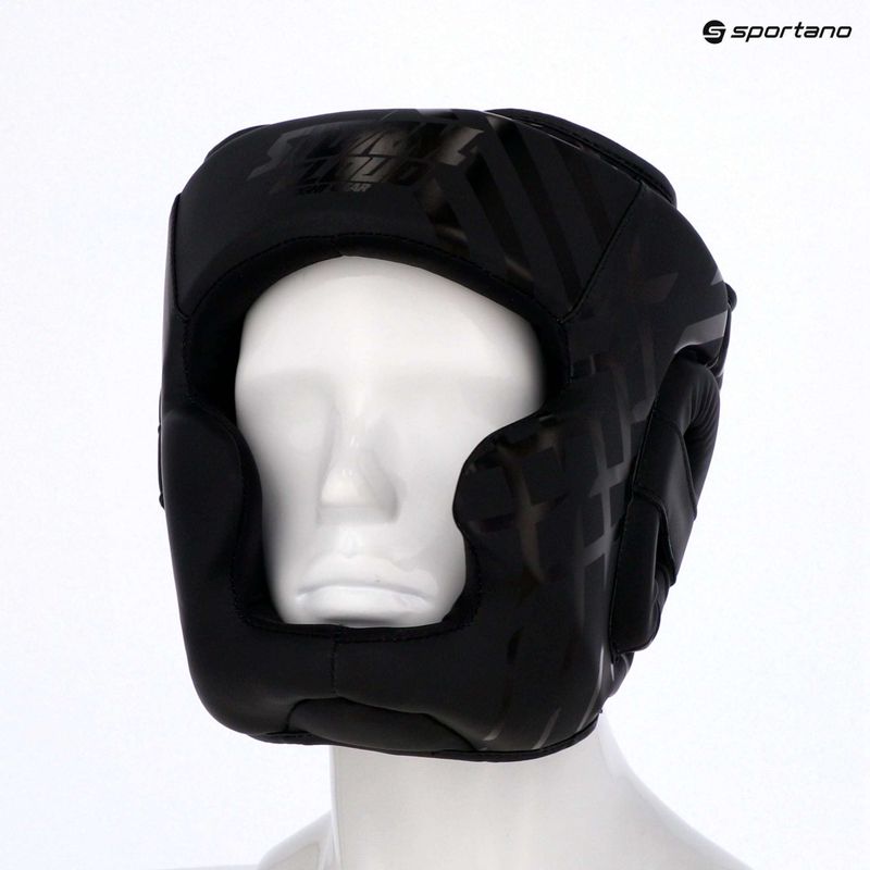 Kask bokserski StormCloud Lynx black/black 9