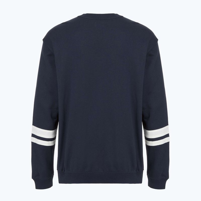 Bluza męska GAP Logo Piping Crewneck blue navy 2