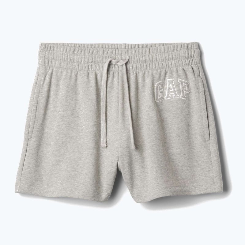 Spodenki damskie GAP Heritage French Logo light heather grey 3