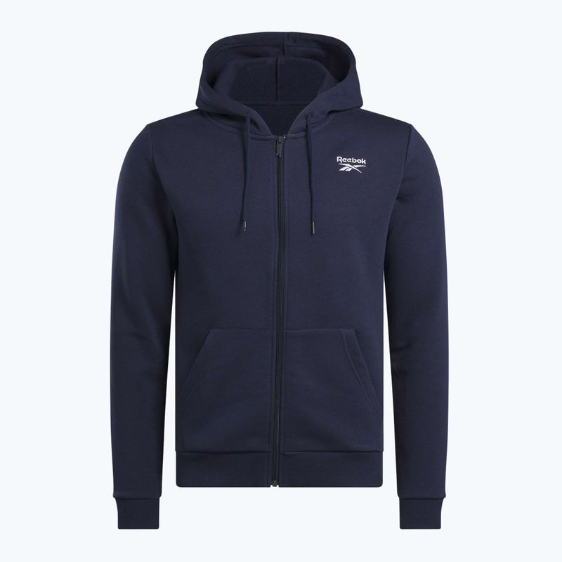 Bluza męska Reebok Identity SL Fleece FZ vector navy 4