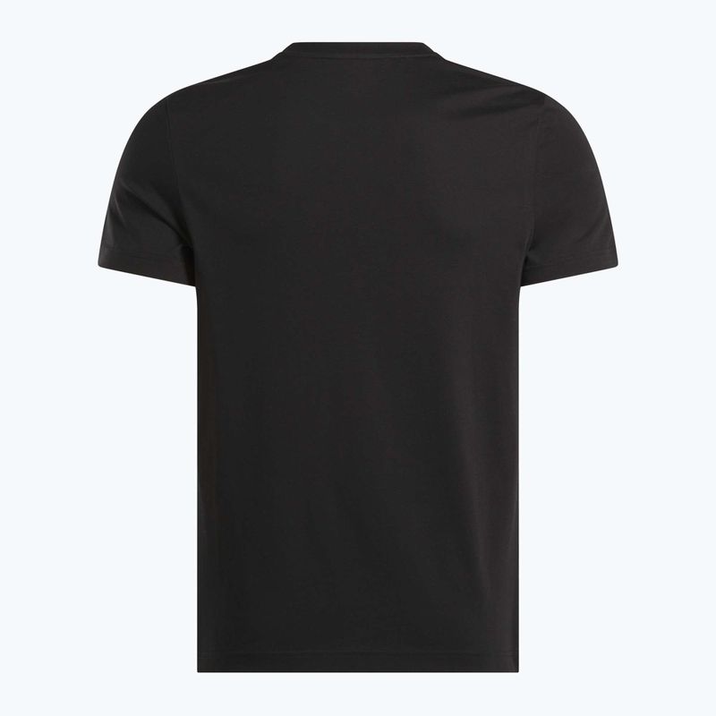 Koszulka męska Reebok Identity Small Logo Tee black/white/vector red 4