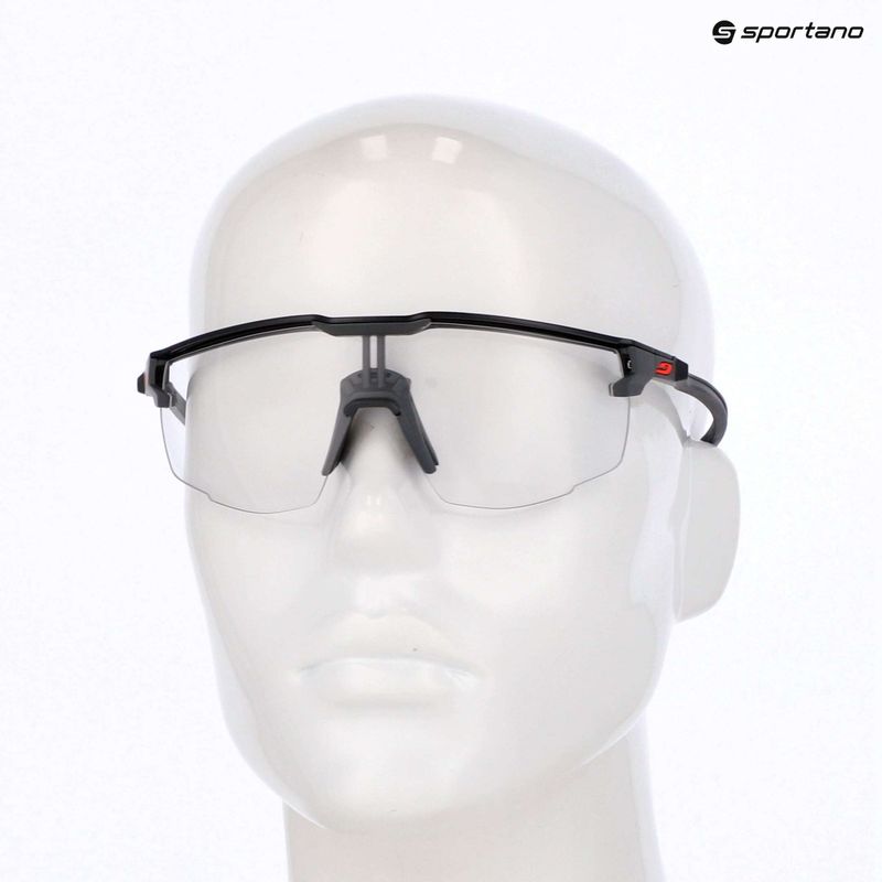 Okulary przeciwsłoneczne Julbo Ultimate Reactiv shiny black/gray/clear 6