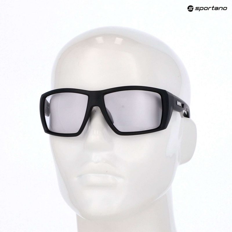 Okulary przeciwsłoneczne UVEX MTN Venture V black matt/smoke 7