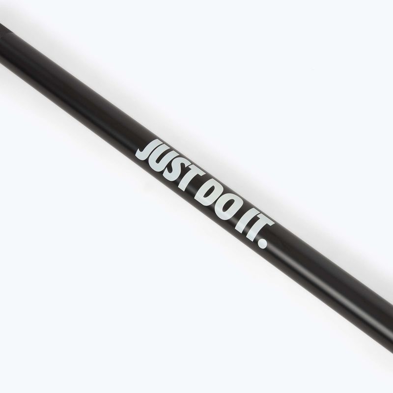 Gryf prosty Nike Strength Coated Premium Barbell black just do it 4