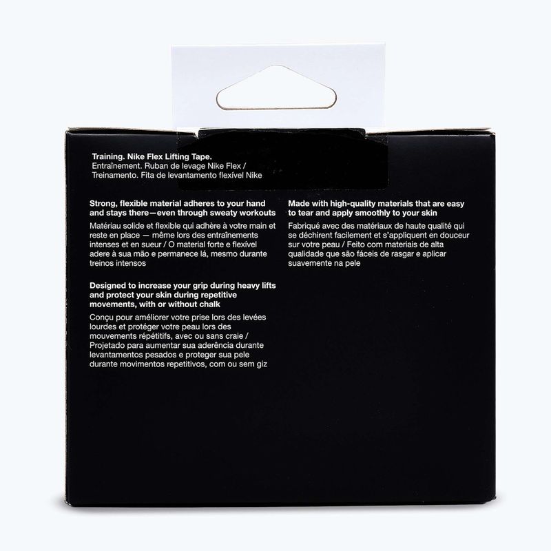 Bandaż elastyczny kohezyjny Nike Strenght Flex Lifting Tape 4 szt. black/white 3