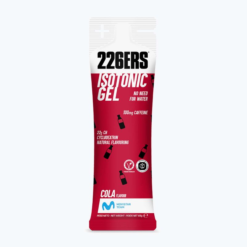 Zestaw żeli energetycznych 226ERS Isotonic Caffeine 24 szt. x 68 g cola 2