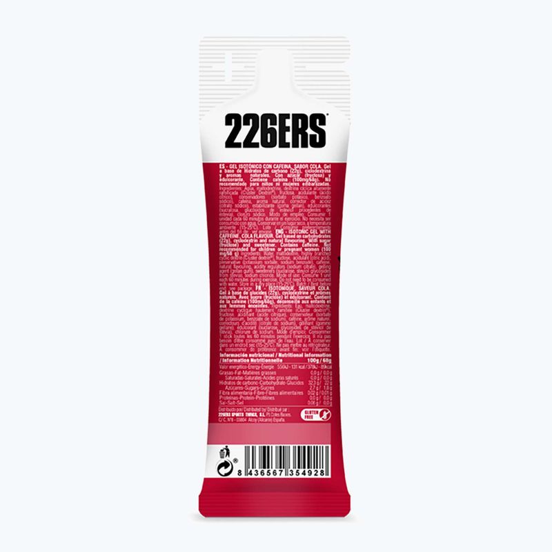Zestaw żeli energetycznych 226ERS Isotonic Caffeine 24 szt. x 68 g cola 3