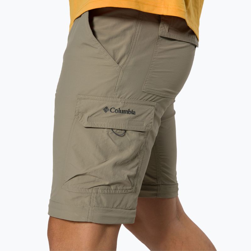 Spodnie trekkingowe męskie Columbia Silver Ridge II Convertible tusk 5