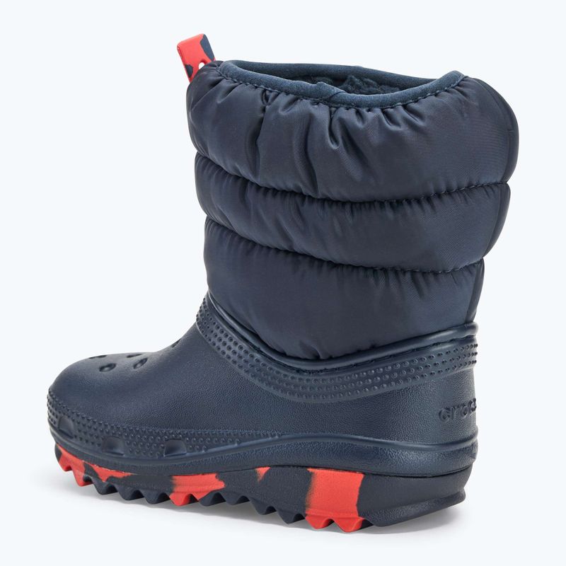 Śniegowce dziecięce Crocs Classic Neo Puff navy 3