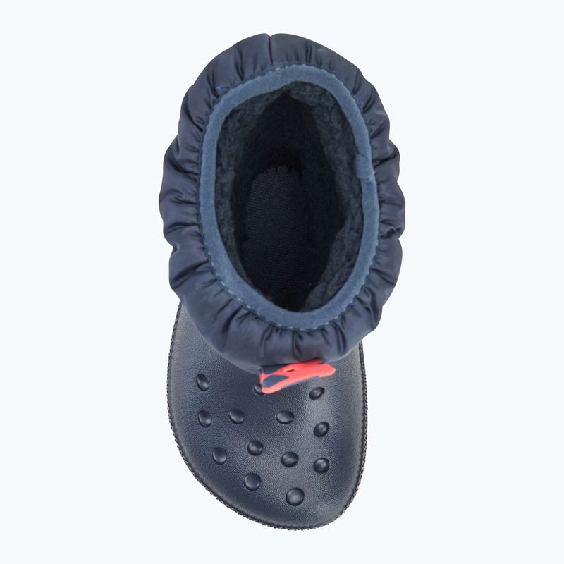 Śniegowce dziecięce Crocs Classic Neo Puff navy 5