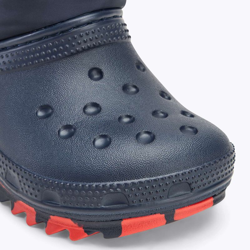 Śniegowce dziecięce Crocs Classic Neo Puff navy 7