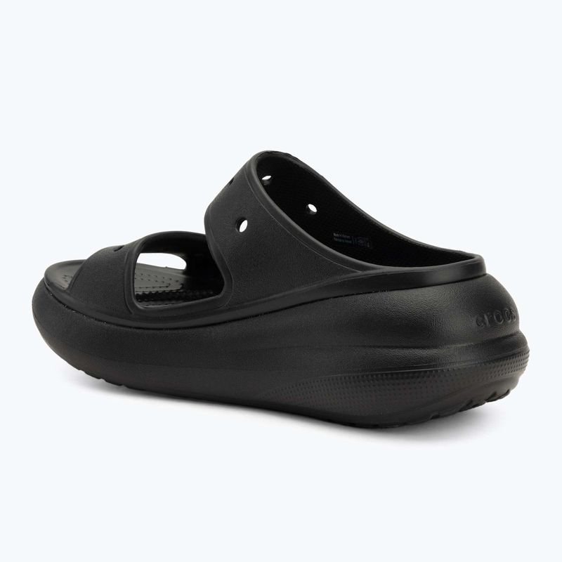 Klapki damskie Crocs Classic Crush Sandal black 3