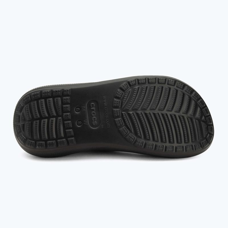 Klapki damskie Crocs Classic Crush Sandal black 4