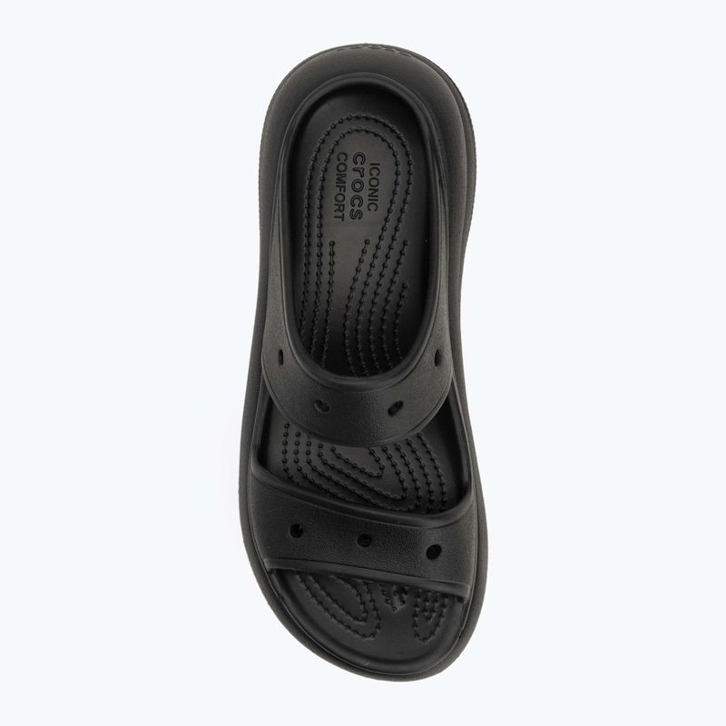 Klapki damskie Crocs Classic Crush Sandal black 5