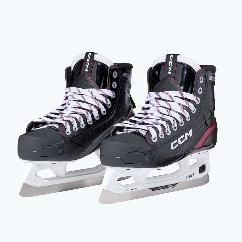 Łyżwy hokejowe bramkarskie męskie CCM EFlex 6.5 SR REGULAR black 2