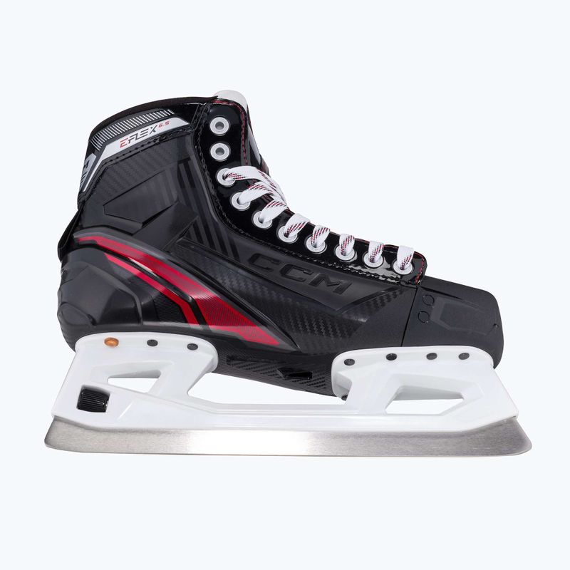 Łyżwy hokejowe bramkarskie męskie CCM EFlex 6.5 SR REGULAR black 5