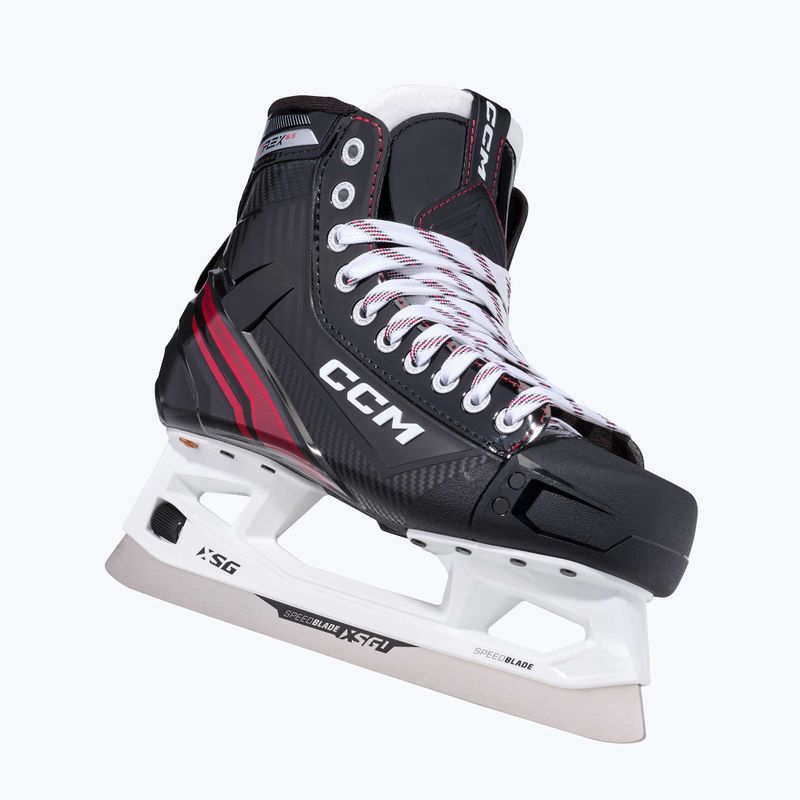 Łyżwy hokejowe bramkarskie męskie CCM EFlex 6.5 SR REGULAR black 6