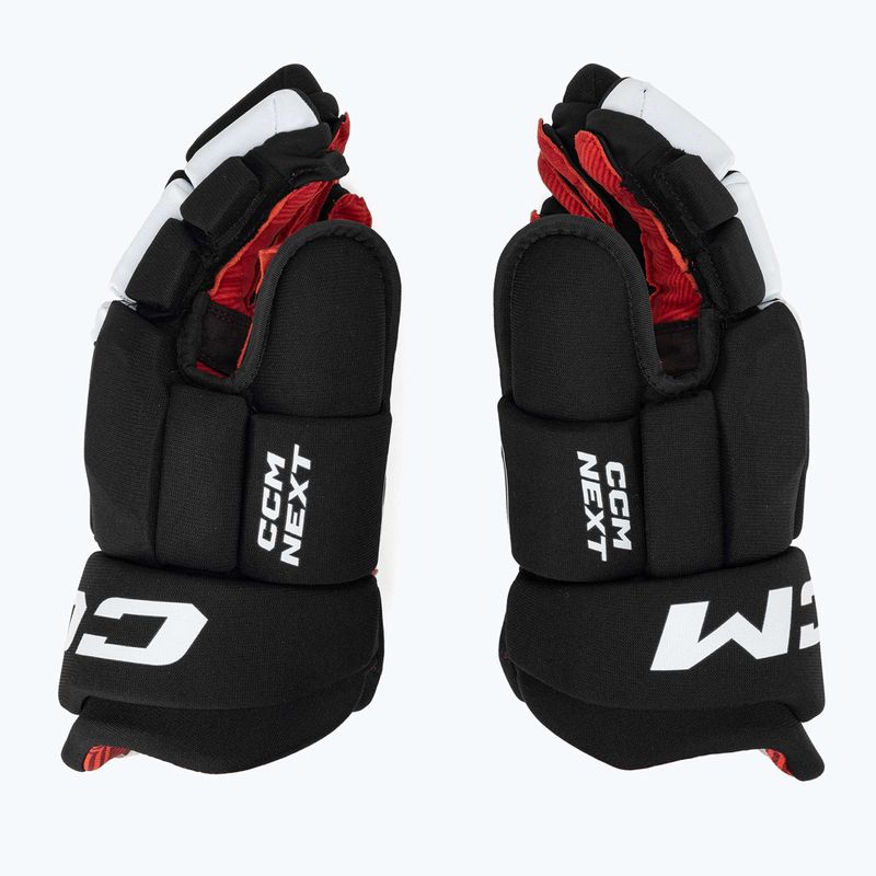 Rękawice hokejowe CCM Next SR black/white 4