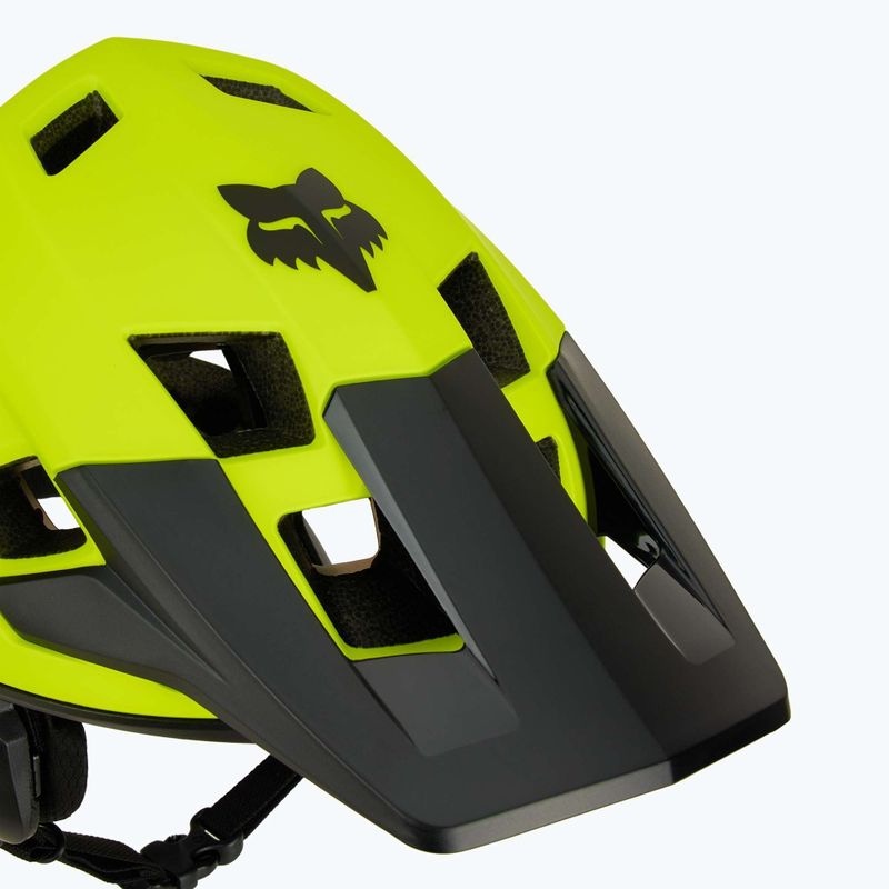 Kask rowerowy Fox Racing Dropframe fluorescent yellow 7