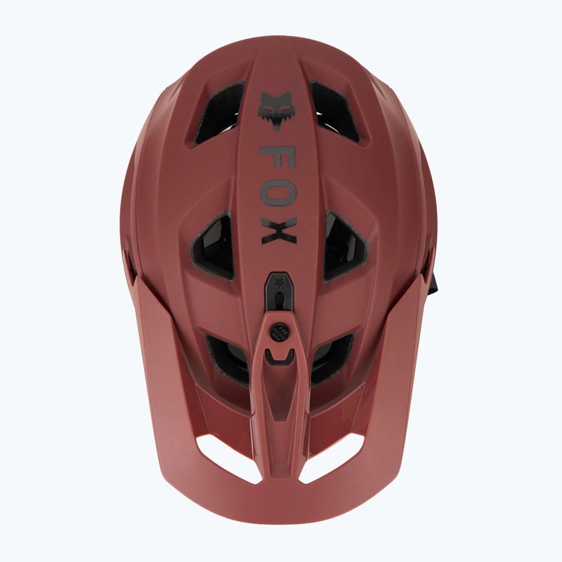 Kask rowerowy Fox Racing Speedframe Solid rust 6