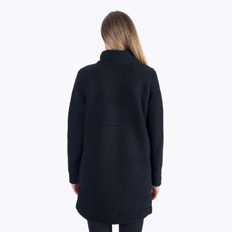 Płaszcz polarowy damski Columbia Panorama Long black 3