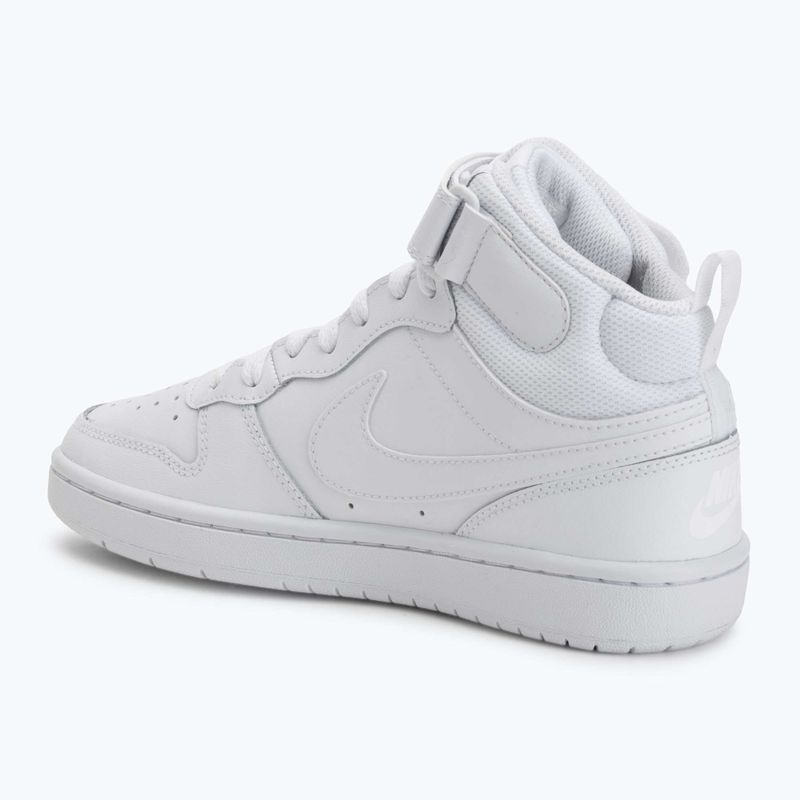 Buty Nike Court Borough Mid 2 white/white/white 3