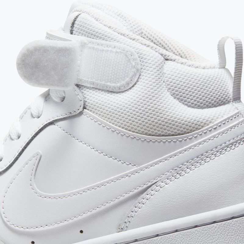 Buty Nike Court Borough Mid 2 white/white/white 8