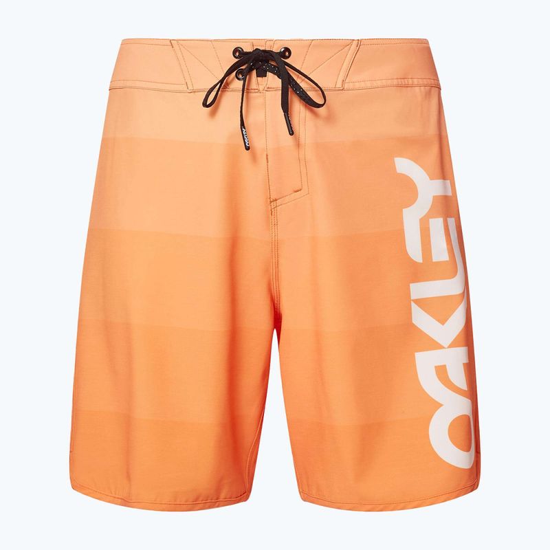 Szorty kąpielowe męskie Oakley Retro Mark 19" soft orange 4