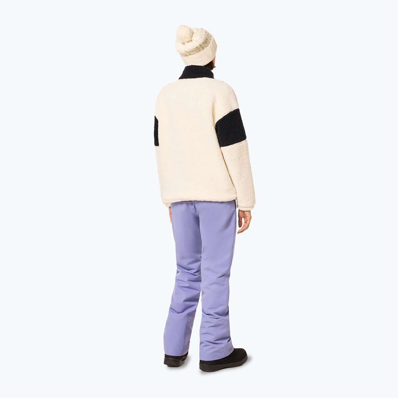 Bluza snowboardowa damska Tnp Ember Half Zip Rc Fleece arctic white 3